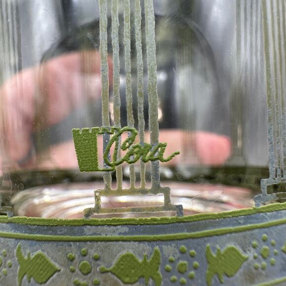 Vintage Cera Golden Grapes Highball Glasses Tumbler Tom Collins Set of 8 - Picture 6 of 8